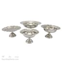 سرویس پذیرایی مسی سفید جدید نانو شده 4 تیکه فضلی کد AH-70