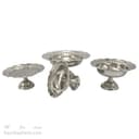 سرویس پذیرایی مسی سفید جدید نانو شده 4 تیکه فضلی کد AH-70