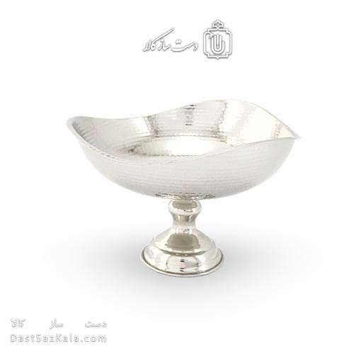 سرویس پذیرایی مسی سفید جدید پایه دار نانو شده 10 تیکه AH-110