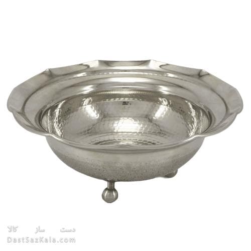 سرویس پذیرایی مسی سفید سه پایه نانو شده 4 تیکه AH-90