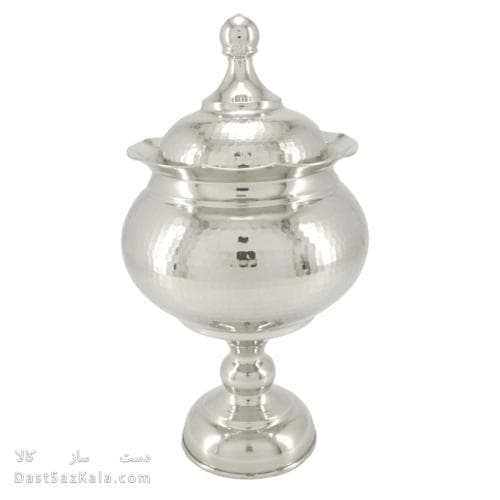 سرویس پذیرایی مسی سفید پایه دار نانو شده 3 تیکه AH-82