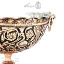 سرویس پذیرایی مسی سیاه قلم زنجان نانو شده در 5 سایز AH-111