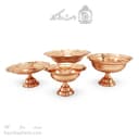 سرویس پذیرایی مسی نانو شده فضلی 4 تیکه AH-124