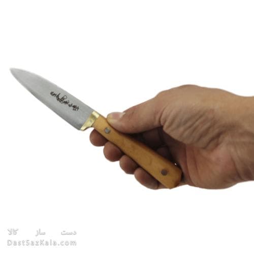 سرویس چاقو آشپزخانه زنجان 5 تیکه با پایه چوبی MN-25