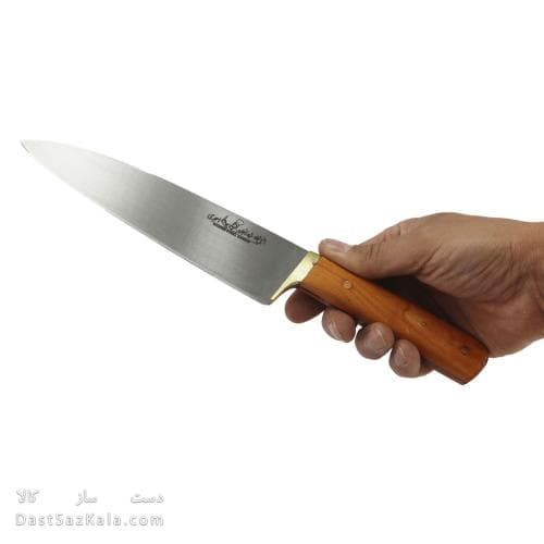 سرویس چاقو آشپزخانه زنجان 5 تیکه با پایه چوبی MN-25