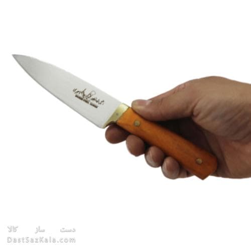 سرویس چاقو آشپزخانه زنجان 5 تیکه با پایه چوبی MN-25