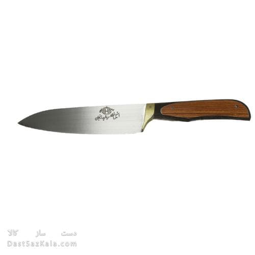 سرویس چاقو آشپزخانه زنجان 6 پارچه با پایه چوبی MN-38
