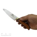 سرویس چاقو آشپزخانه زنجان 6 پارچه با پایه چوبی MN-38