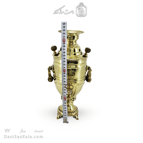 سماور برنجی زغالی کوچک 1 لیتری کد AH-148