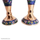 شمعدانی مسی مدل پرداز 22 سانتی 2 عددی کد MJ-32