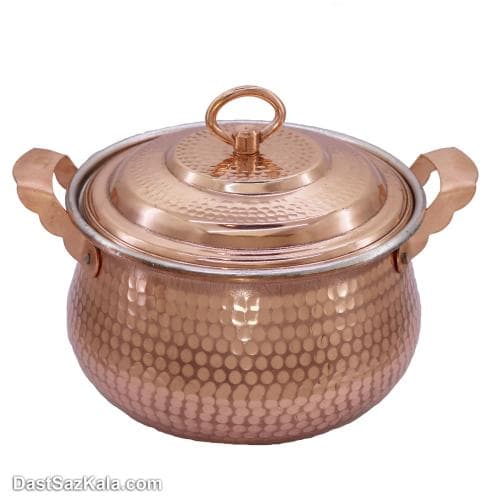 قابلمه مسی اصل زنجان تیانچه 2 نفره کد PA-61