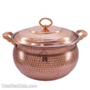 قابلمه مسی اصل زنجان مدل تیانچه شکمی 6 نفره بزرگ کد PA-58