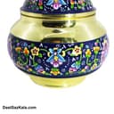 قندان برنجی کوچک طرح پرداز نانو شده کد MJ-53