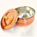 قندان مسی زنجان مدل بلوط 6 سانتیمتری کد NZ-21