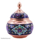 قندان مسی پرداز نانو شده 17 سانتیمتری کد MJ-10