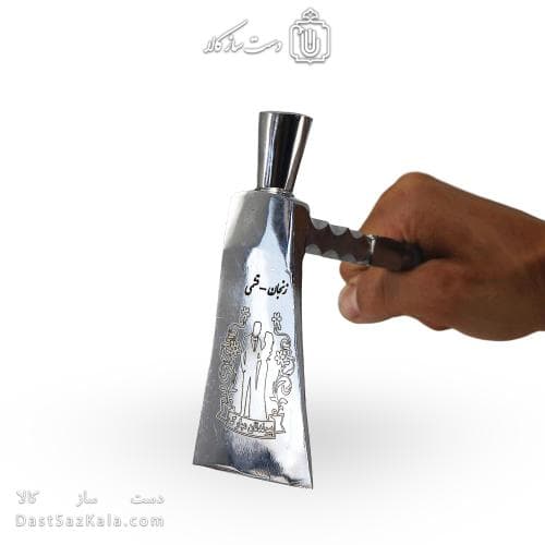 قند شکن دست ساز زنجان دسته کائوچویی سفید کد MS-16