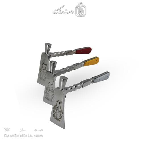 قند شکن دست ساز زنجان دسته کائوچویی سفید کد MS-16