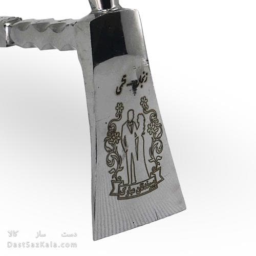 قند شکن دست ساز زنجان دسته کائوچویی سفید کد MS-16