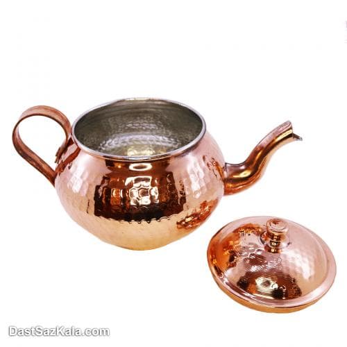 زعفران دم کن مسی کوچک طرح توپی کد SSH-32