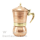 موکاپات مسی دو کاپ دسته برنجی کد AH-69