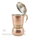 موکاپات مسی دو کاپ دسته برنجی کد AH-69