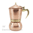 موکاپات مسی چهار کاپ دسته برنجی کد AH-68