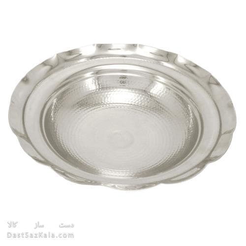 میوه خوری مسی سفید سه پایه جدید 32 سانتی کد AH-91