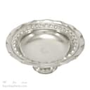 میوه خوری مسی سفید پایه دار جدید قطر 32 سانتیمتری کد AH-71