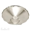 میوه خوری مسی سفید پایه کوتاه مدل دیبا 27 سانتیمتری کد AH-42