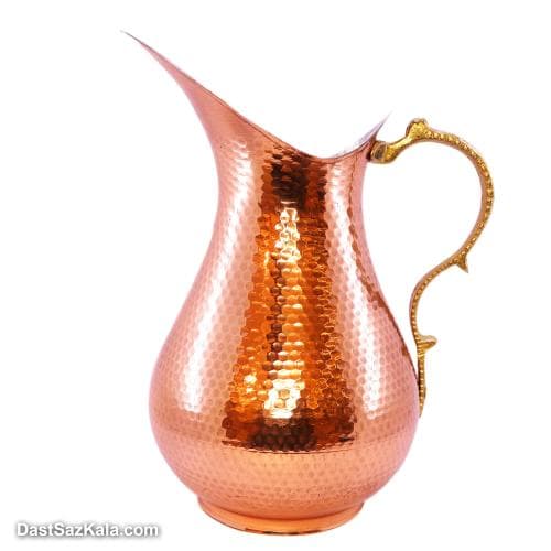 پارچ مسی چکشی مدل اردکی نانو شده کد 65-SSH