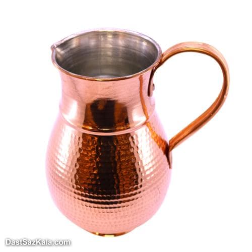 پارچ مسی چکشی مدل توپی نانو شده کد NZ-64