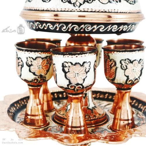 پیک منیجر مسی الماس تراش نقره کوب کد PA-70