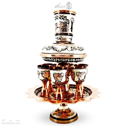 پیک منیجر مسی الماس تراش نقره کوب کد PA-70