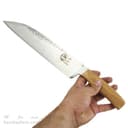 چاقوی جوجه زنی زنجان دسته چوبی 42 سانتیمتری کد MN-90