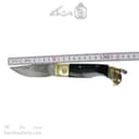 چاقوی دنده ای بزرگ زنجان 24 سانتیمتری دسته مشکی کد SHN-30