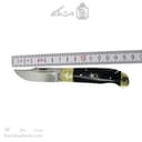 چاقوی ضامن دار تاشو زنجان 15 سانتیمتری دسته مشکی کد SHN-29