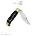 چاقوی ضامن دار تاشو زنجان 15 سانتیمتری دسته مشکی کد SHN-29