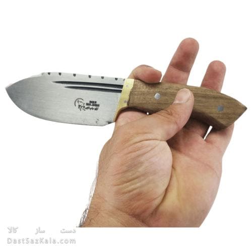 چاقوی پوست کنی با تیغه استیل مروارید زنجان 21 سانتی کد MN-67