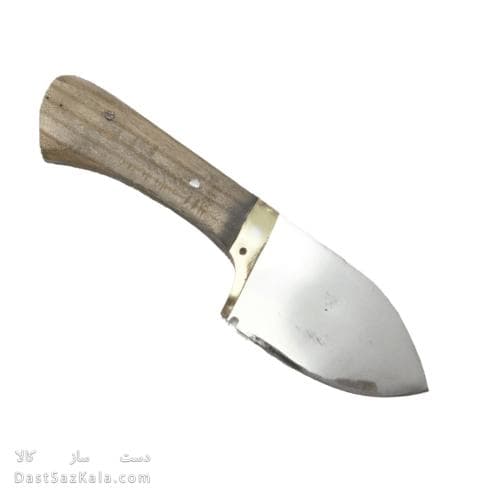 چاقوی پوست کن زنجان دسته چوبی 17 سانتیمتری کد MN-71