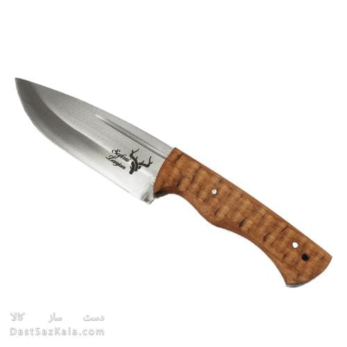 چاقو بوشکرافت زنجان دسته چوبی 23 سانتیمتری کد MN-43