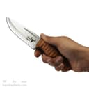 چاقو بوشکرافت زنجان دسته چوبی 23 سانتیمتری کد MN-43