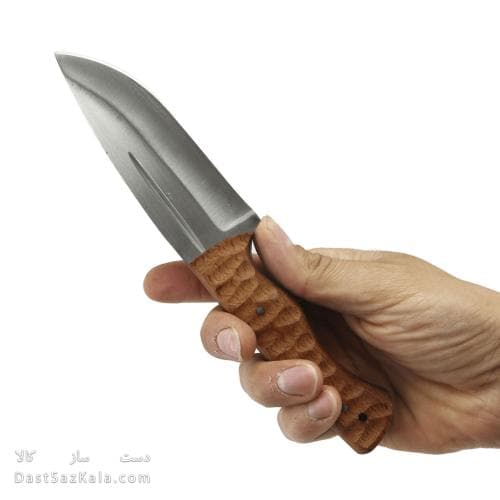 چاقو بوشکرافت زنجان دسته چوبی 23 سانتیمتری کد MN-43
