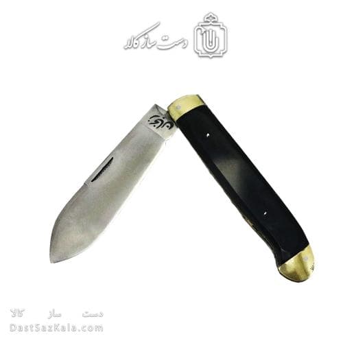 چاقو تاشو چوپانی زنجان 24 سانتیمتر دسته مشکی کد SHN-26