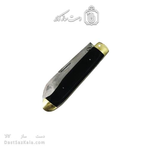 چاقو تاشو چوپانی زنجان 24 سانتیمتر دسته مشکی کد SHN-26