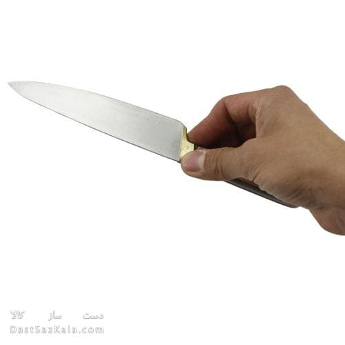 چاقو راسته ای زنجان دسته چوبی 26 سانتیمتری MN-29