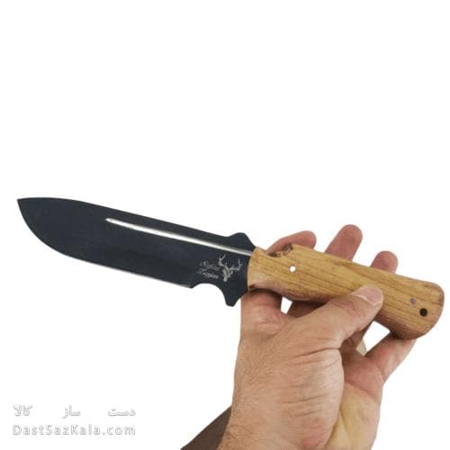 چاقو شکاری زنجان با غلاف به طول 28 سانتیمتری کد MN-82