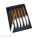 چاقو میوه خوری زنجان ست 6 تایی 16 سانتیمتری کد MN-62