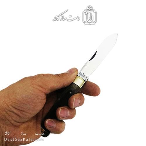 چاقو چوپانی کوچک تاشو 18 سانتیمتر دسته کائوچوی کد SHN-25
