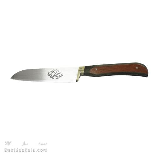 کارد آشپزخانه حیدری زنجان 18 سانتی دسته چوبی MN-41