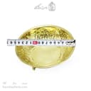 کاسه برنجی پایه دار قلم کاری شده سماور AH-142